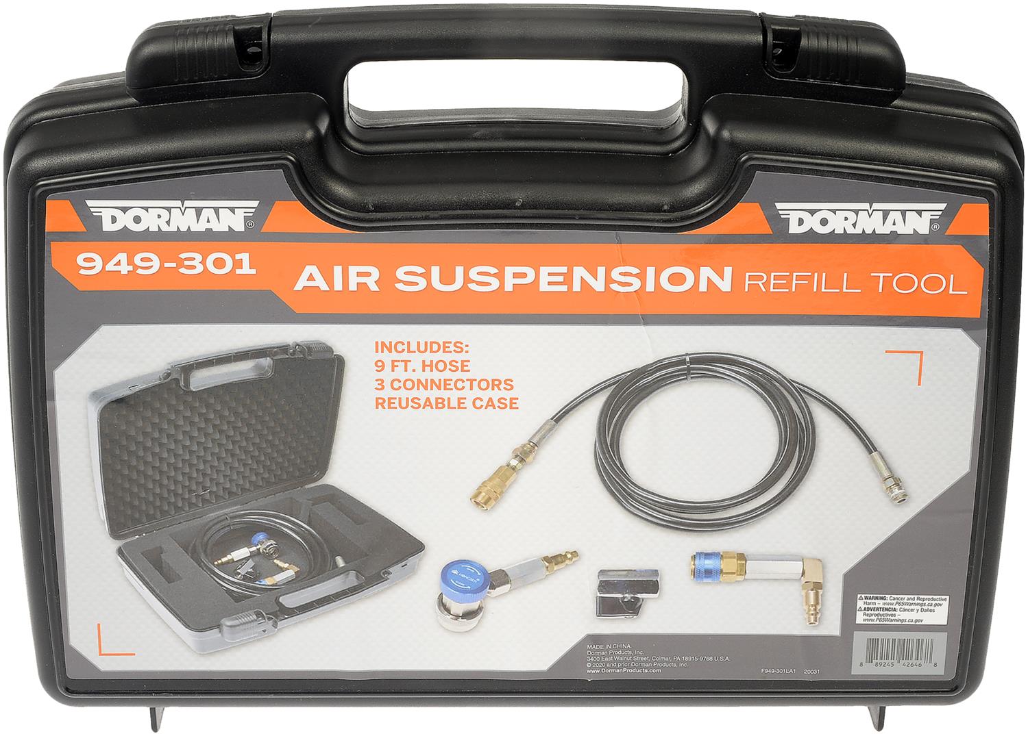 Dorman 949301 Dorman Nitrogen Suspension Refill Tool Kits Summit Racing