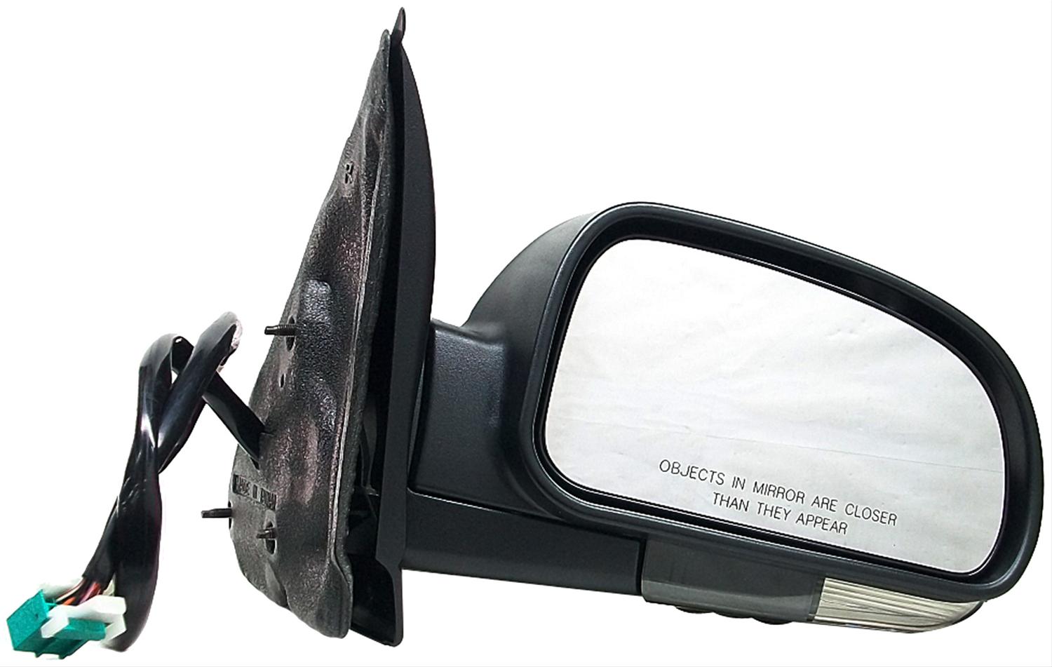 Dorman Passenger Side Door Mirror - Perfect Fit For Chevy Trailblazer, GMC Envoy & Isuzu Models (2006-2007)