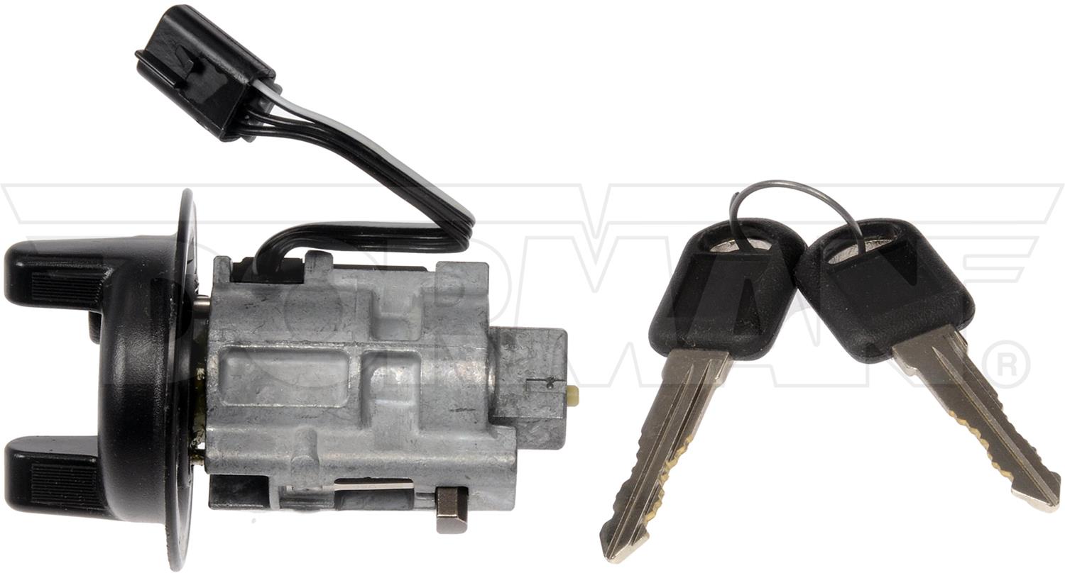 GM Genuine Parts D1454C Black Ignition Lock Cylinder