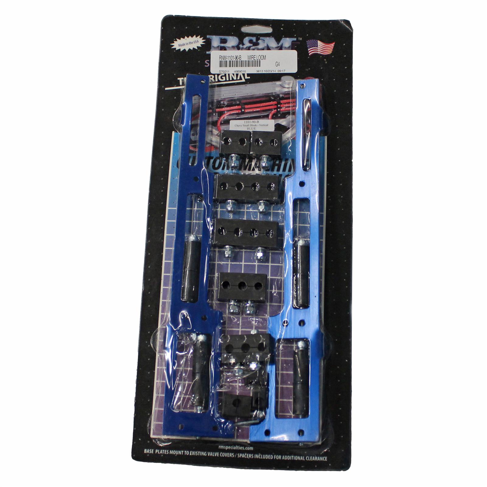 CHEVROLET R&M Specialties 110190B R&M Billet Wire Looms Summit Racing