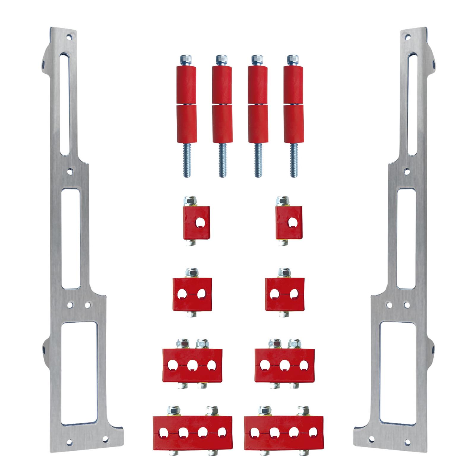☆R&M☆ R&M Specialties 1104-90-S-R R&M Billet Wire Looms | Summit Racing