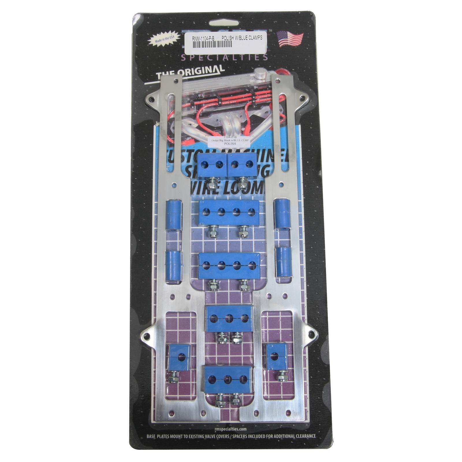 R&M Specialties 1104PB R&M Billet Wire Looms Summit Racing