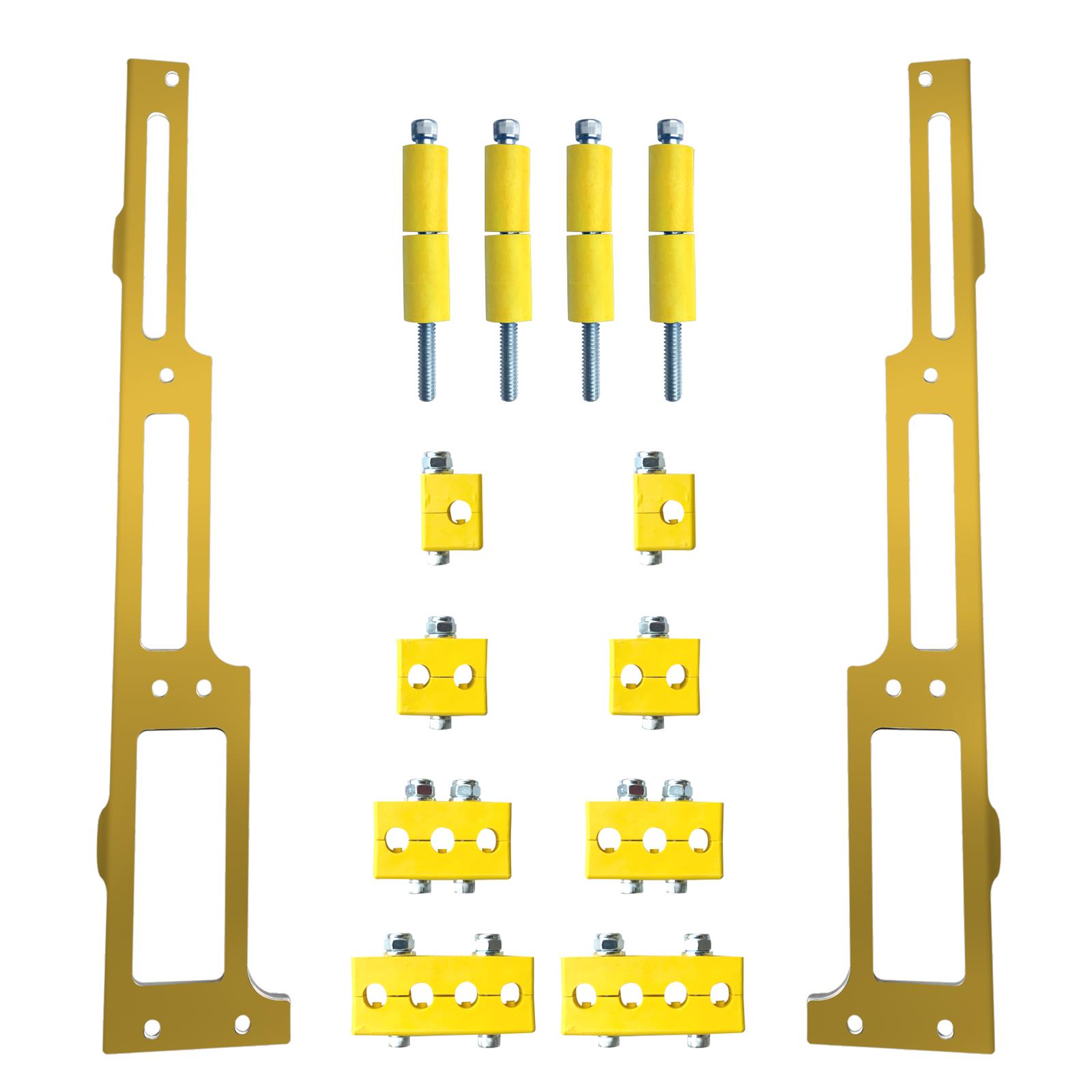 R&M Specialties 111390GY R&M Billet Wire Looms Summit Racing