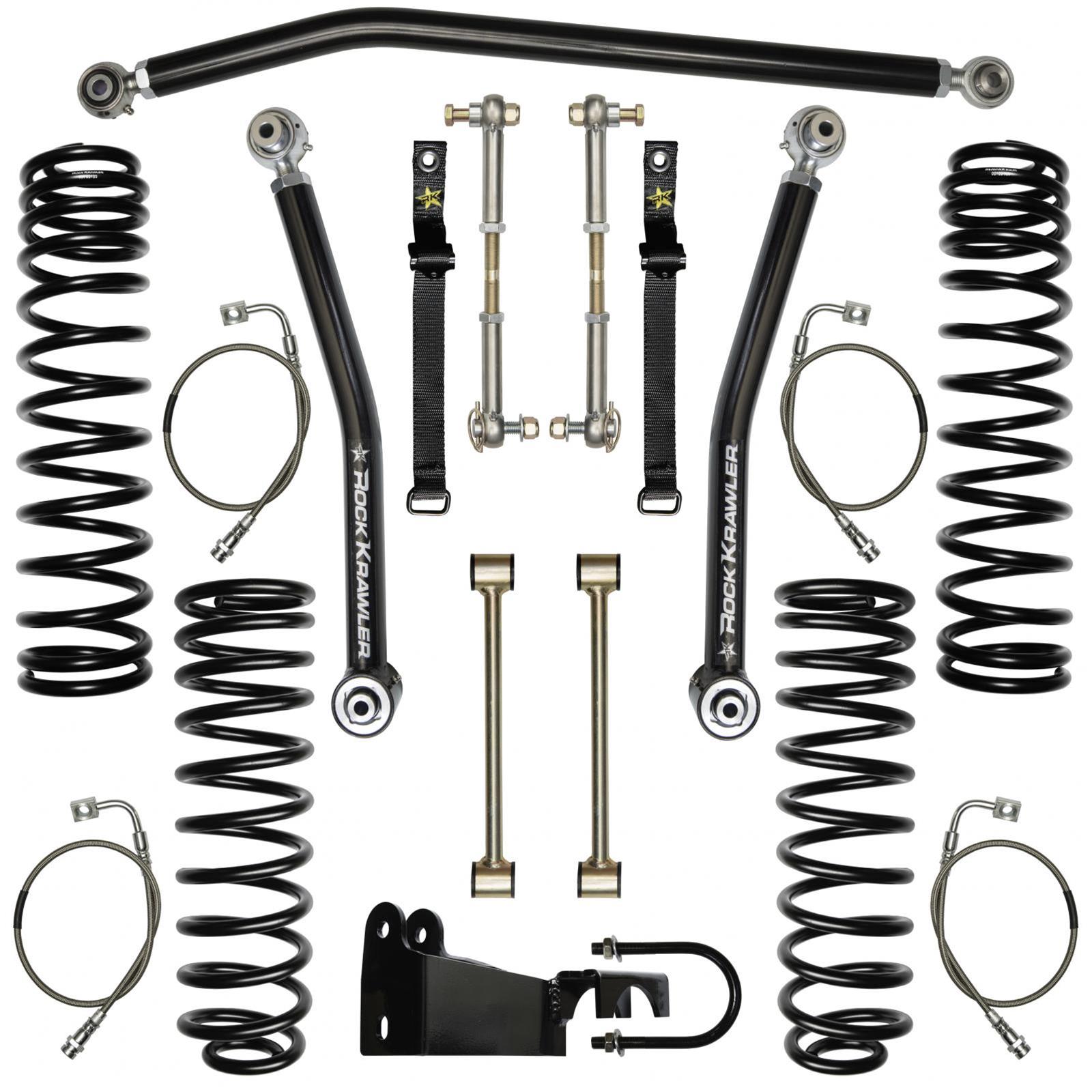 Rock Krawler Suspension JK35FS-2 Rock Krawler Flex Mid Arm Suspension ...