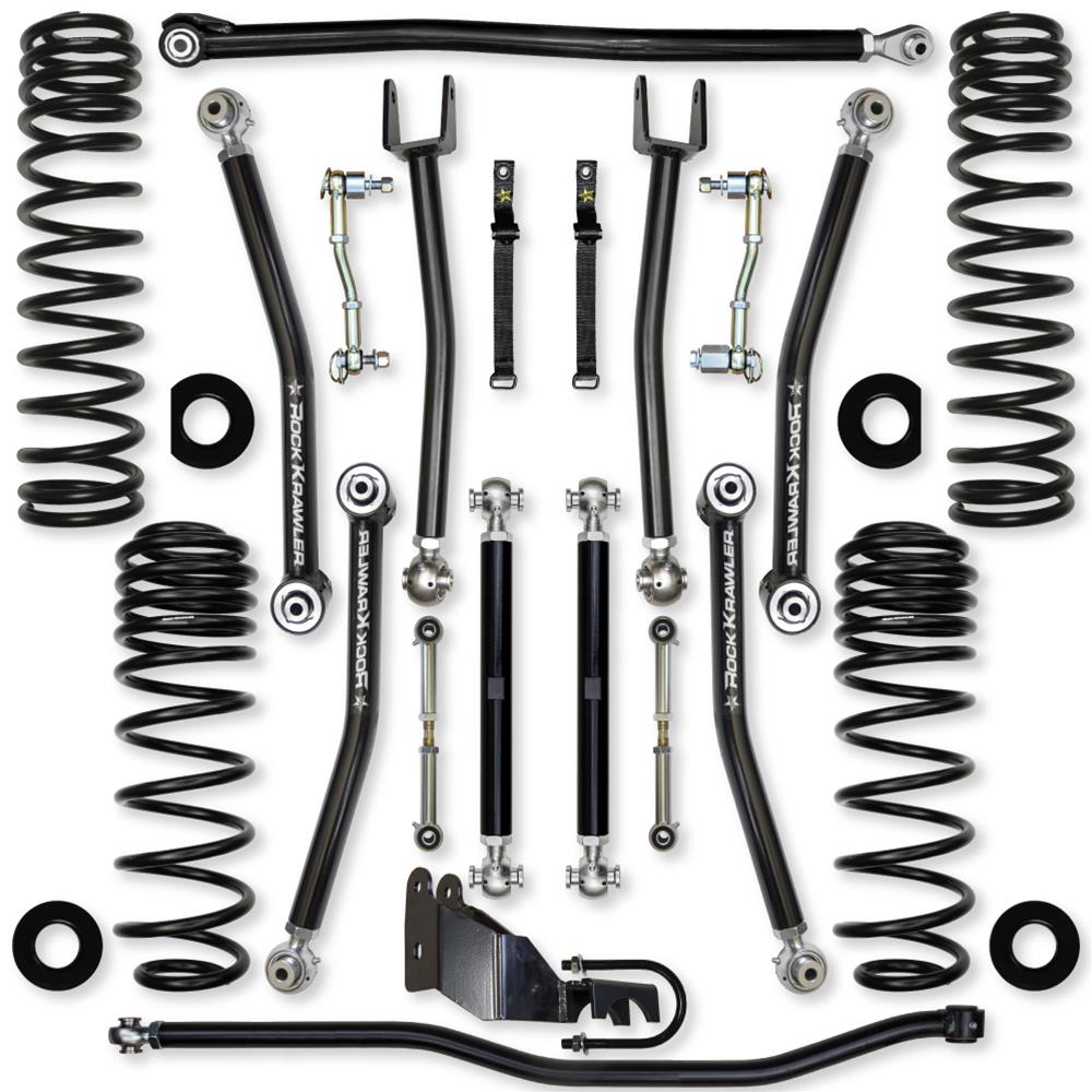 Rock Krawler Suspension JL45XF4D Rock Krawler XFactor Mid Arm