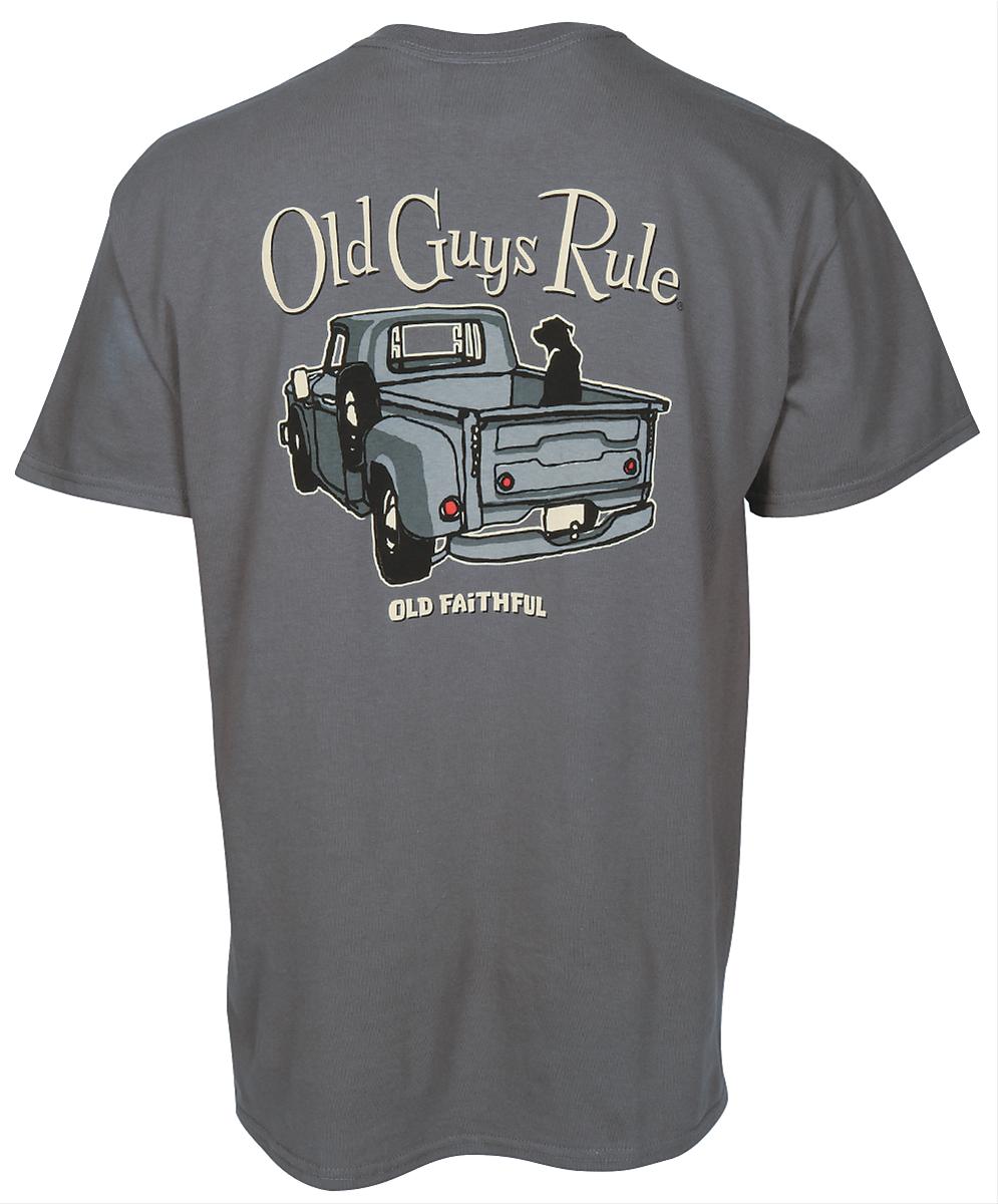 Old Guys Rule Truck Dog Tee Shirt - Free Shipping on Orders Over $99 at