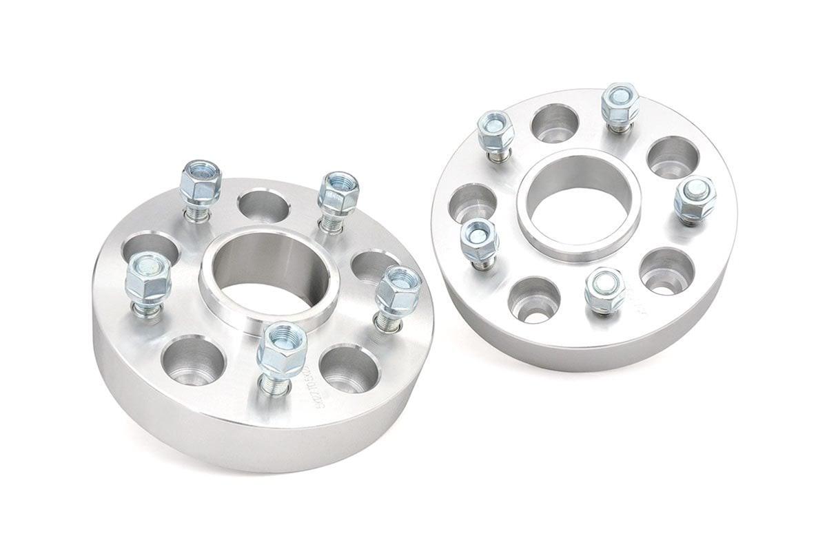 Rough Country 10085 Rough Country Wheel Spacers with Studs Summit Racing