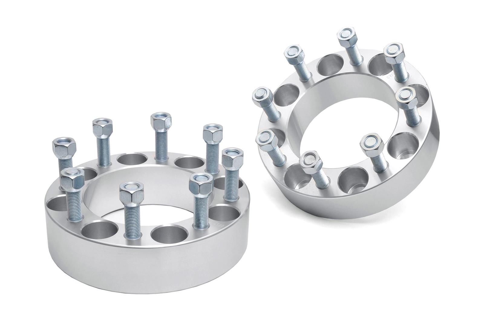 Rough Country 10098 Rough Country Wheel Spacers with Studs Summit Racing