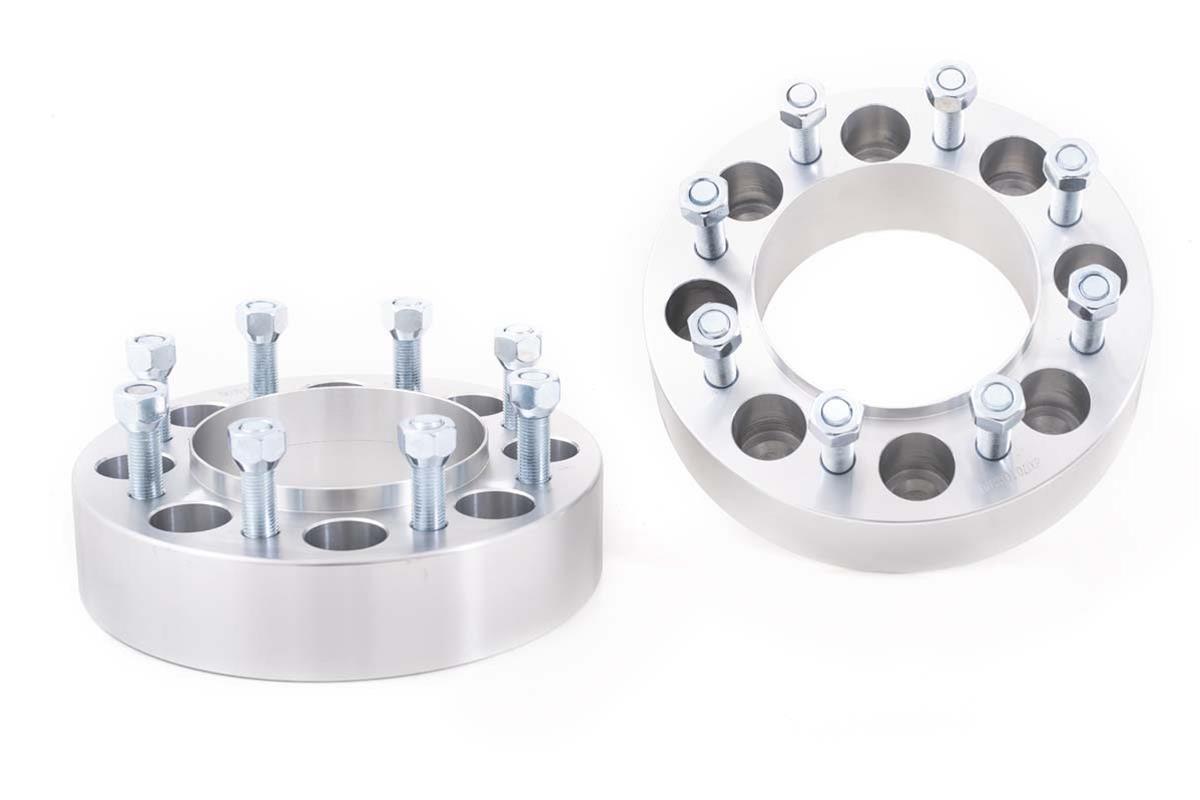 Rough Country 1094A Rough Country Wheel Spacers with Studs Summit Racing