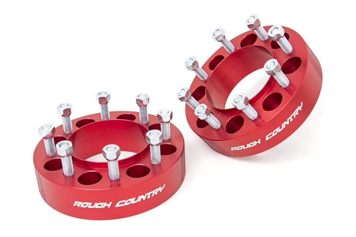Rough Country 1094ARED Rough Country Wheel Spacers with Studs Summit