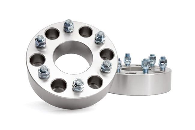 Rough Country 1101 Rough Country Wheel Spacers with Studs Summit Racing