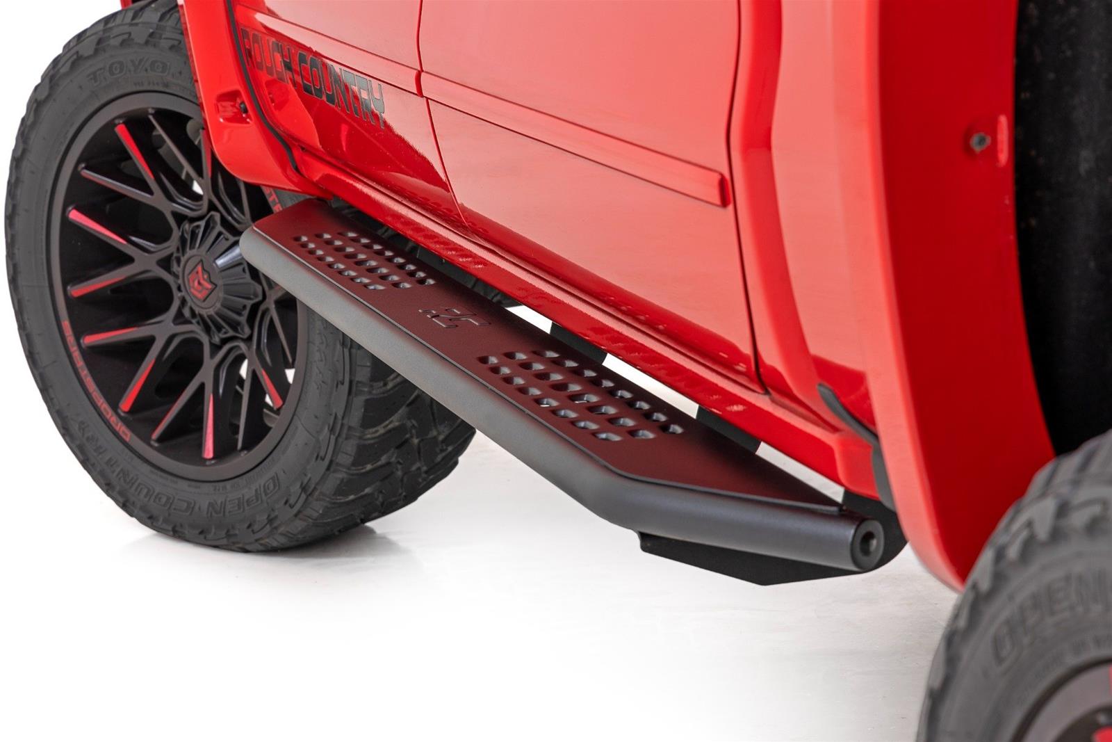 Rough Country 14010 Rough Country OV2 Running Boards | Summit Racing