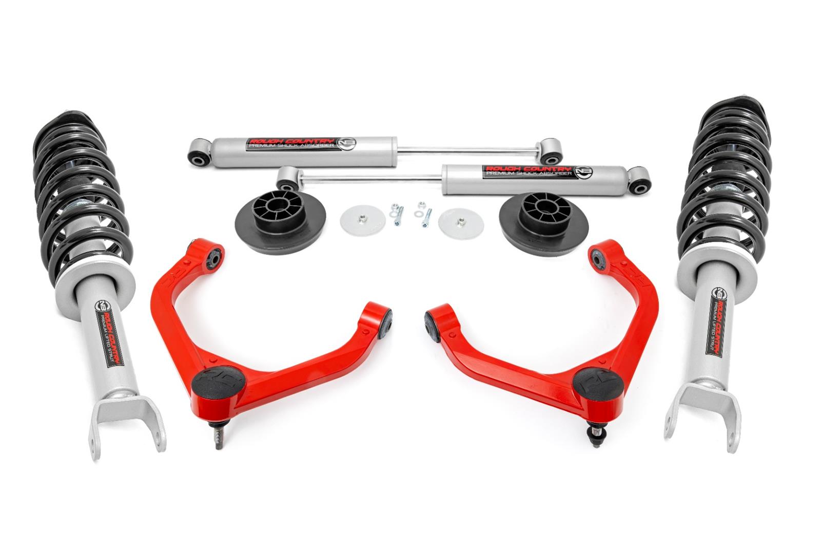 Rough Country 31231RED Rough Country N3 Suspension Lift Kits