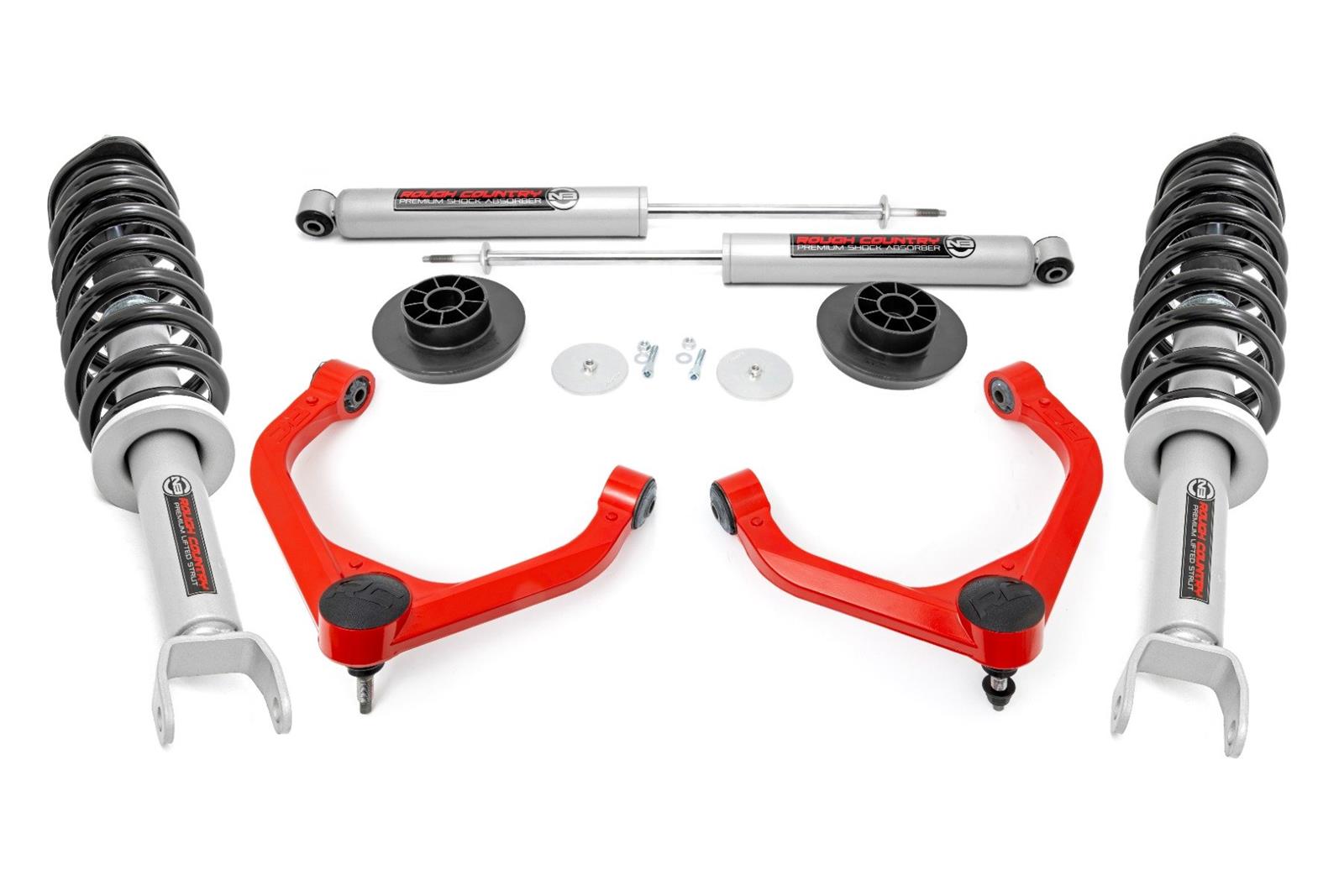 Rough Country 31431RED Rough Country N3 Suspension Lift Kits