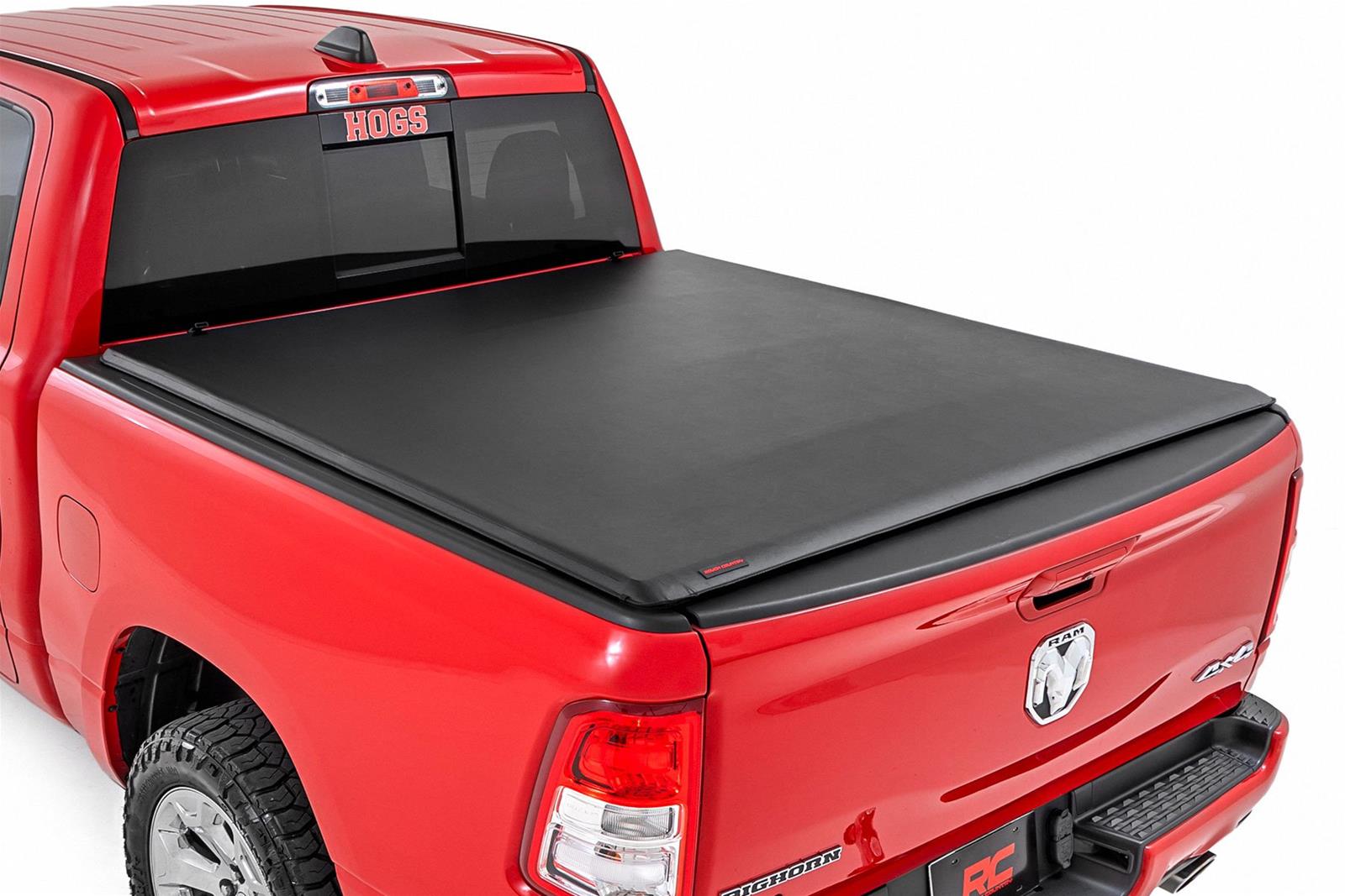 Rough Country Soft Roll-Up Bed Cover for 09-18 Ram 1500 6 4 - 42319640
