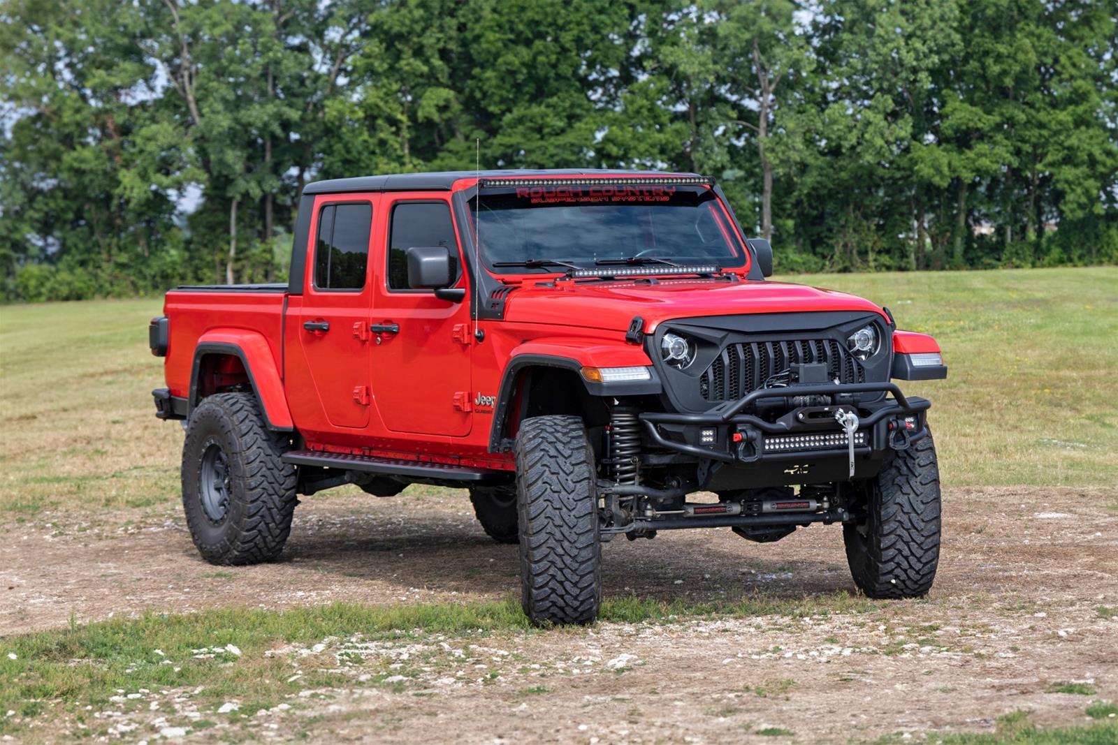 Rough Country 44008 Rough Country RPT2 Running Boards | Summit Racing