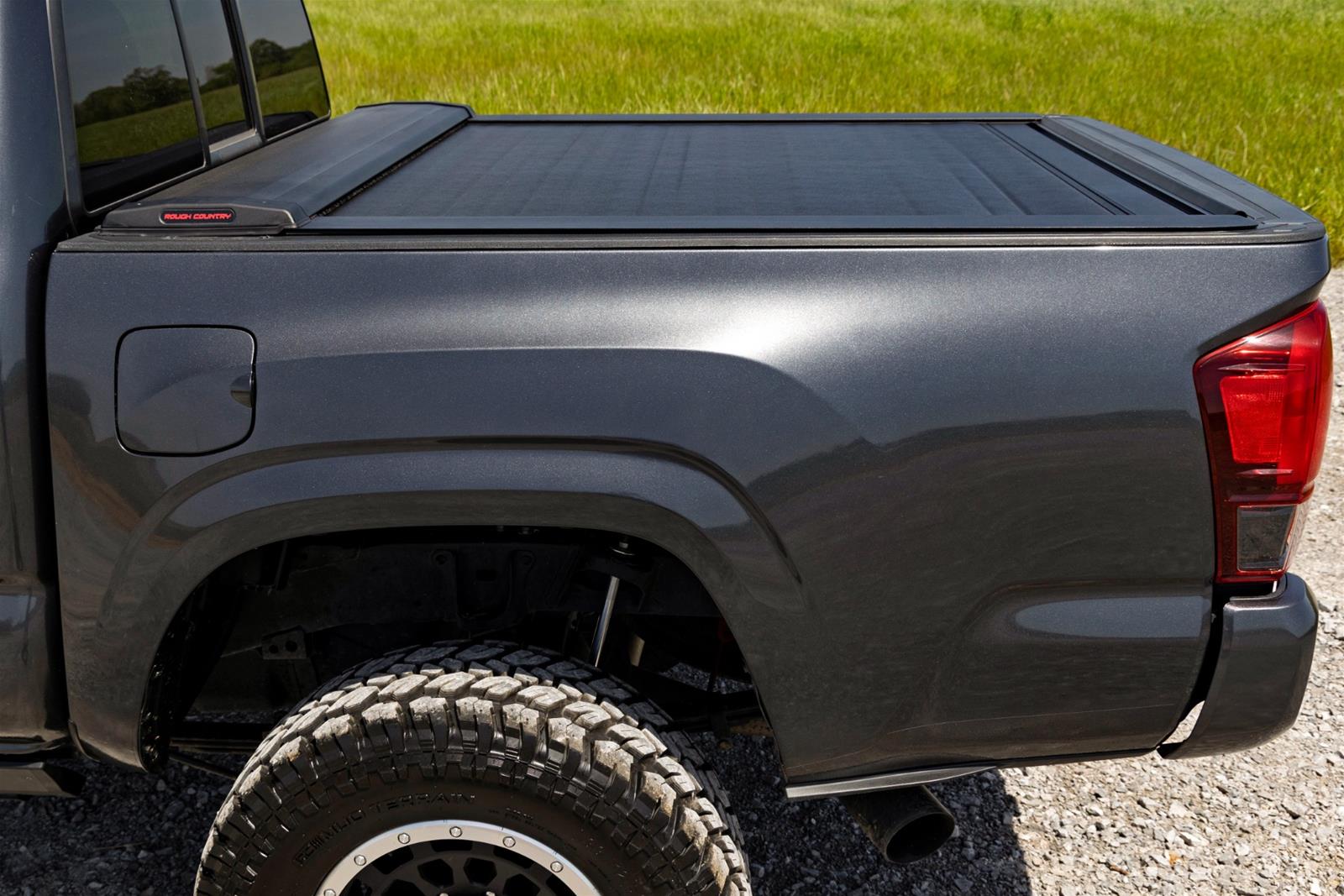 Rough Country 46416501 Rough Country Retractable Bed Covers Summit Racing