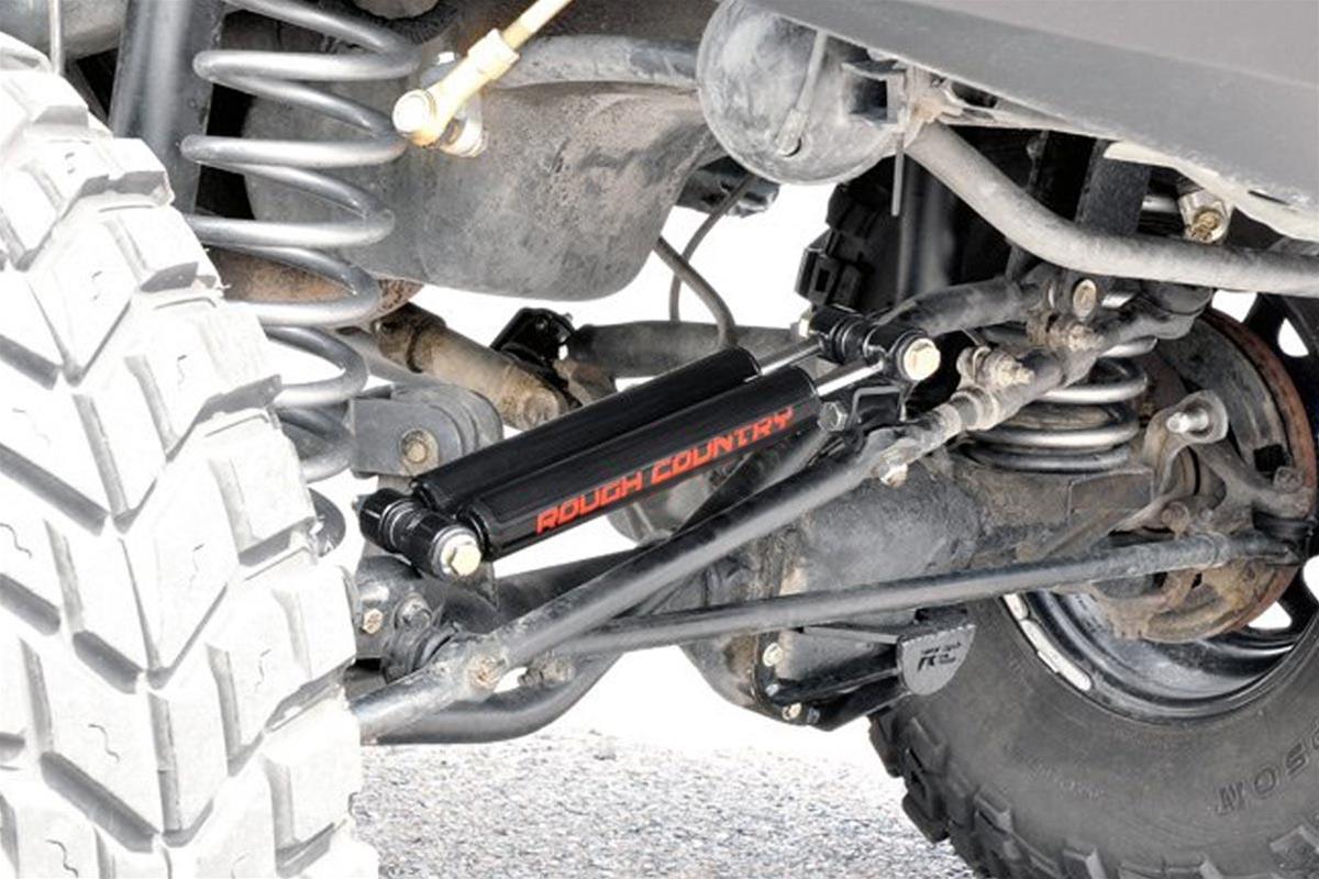 Rough Country 87308 Rough Country Dual Steering Stabilizers Summit Racing