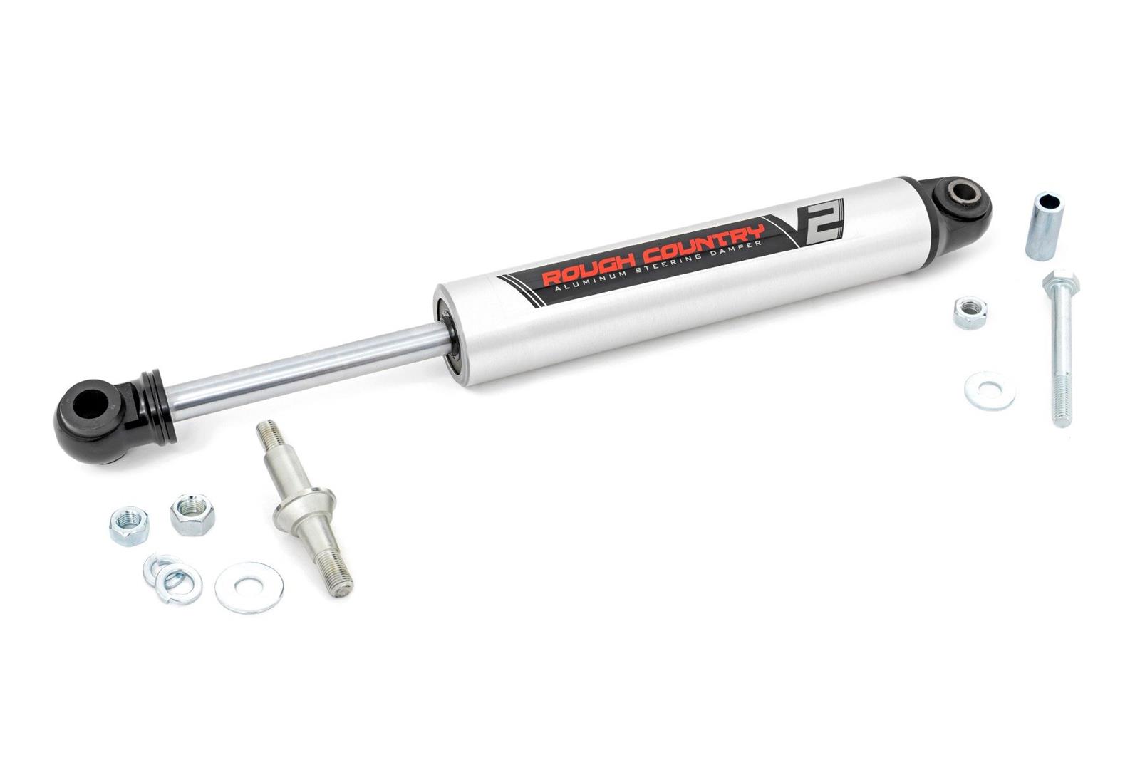 Rough Country 8731770 Rough Country V2 Steering Stabilizers Summit Racing