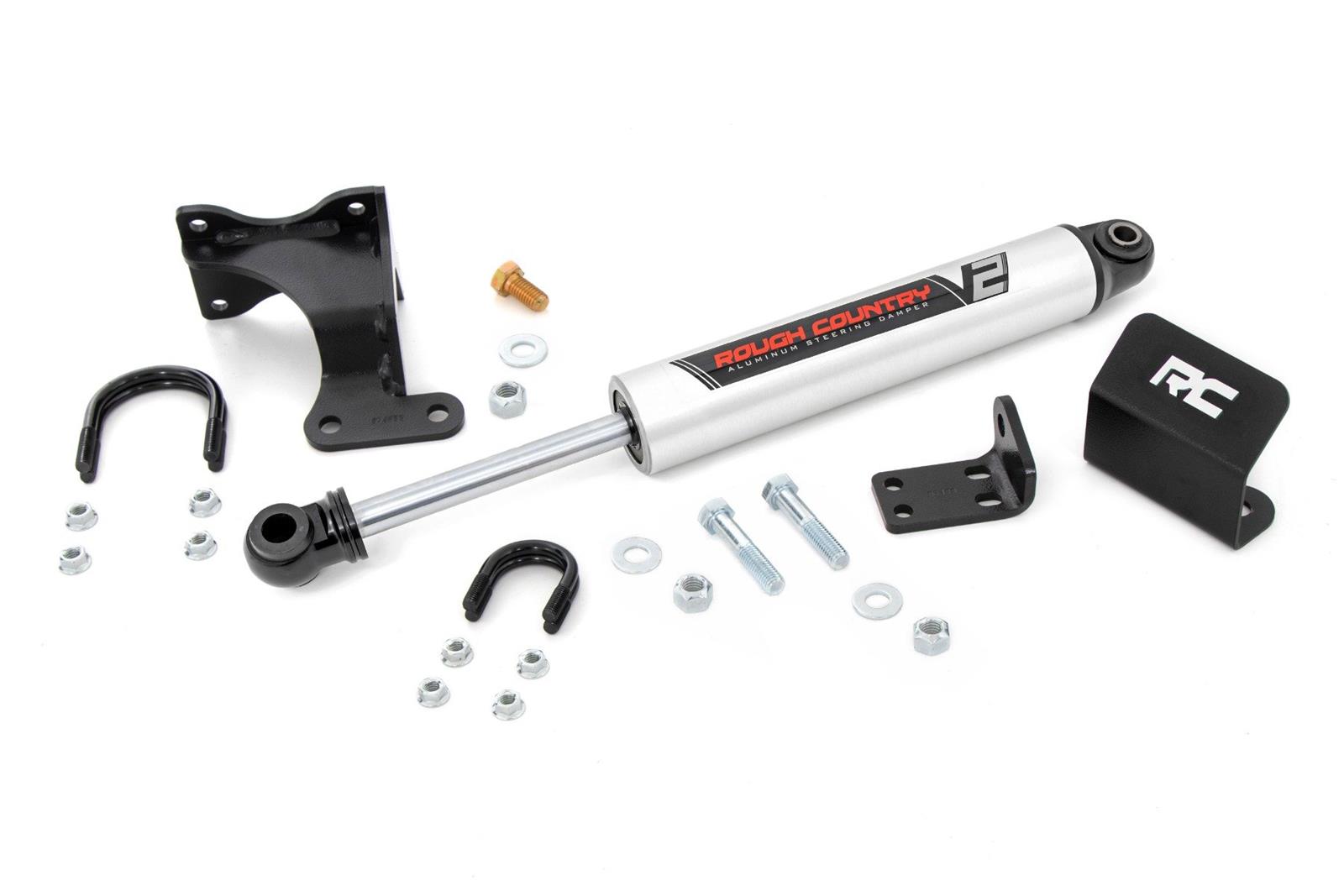 Rough Country 8731970 Rough Country V2 Steering Stabilizers Summit Racing