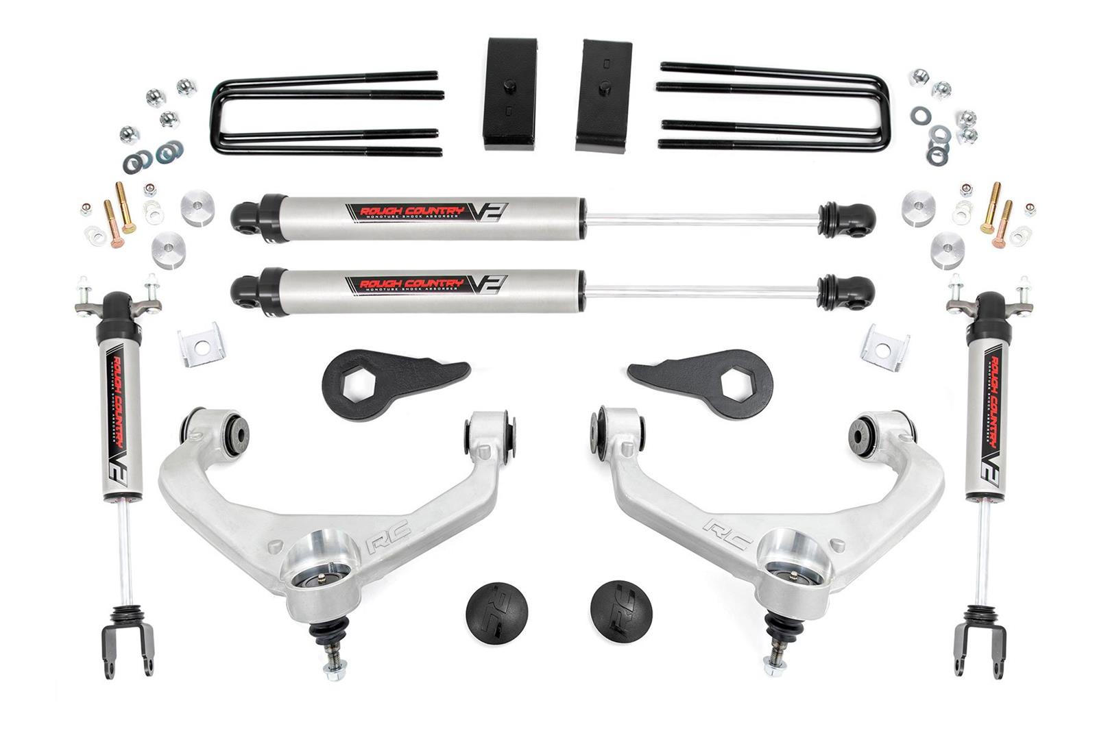 FailingとCountry Road のセット Rough Country 95970 Rough Country V2 Suspension Lift Kits | Summit