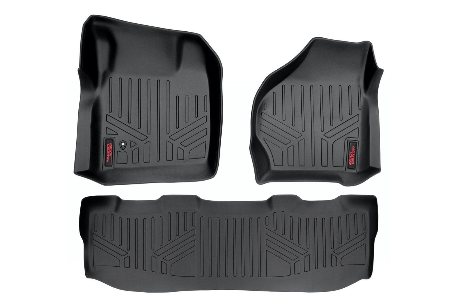 Rough Country M52002 Rough Country Floor Mats Summit Racing