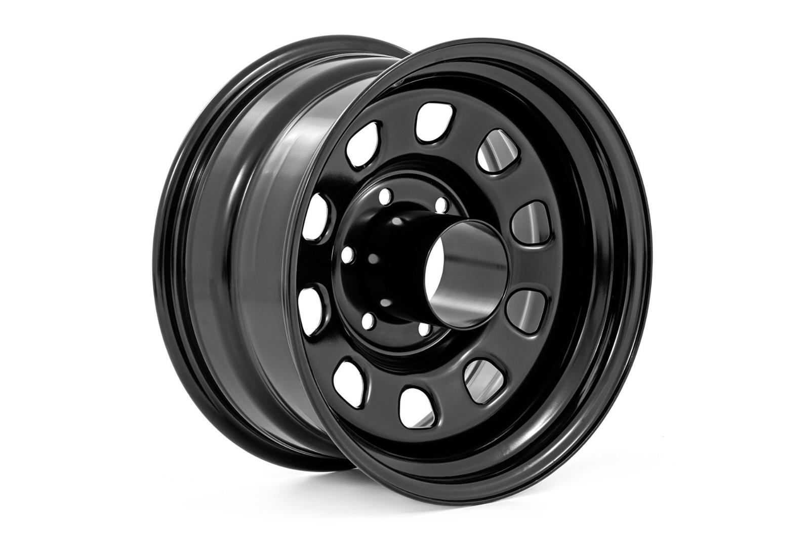 Rough Country RC51-5183 Rough Country Daytona Gloss Black Wheels