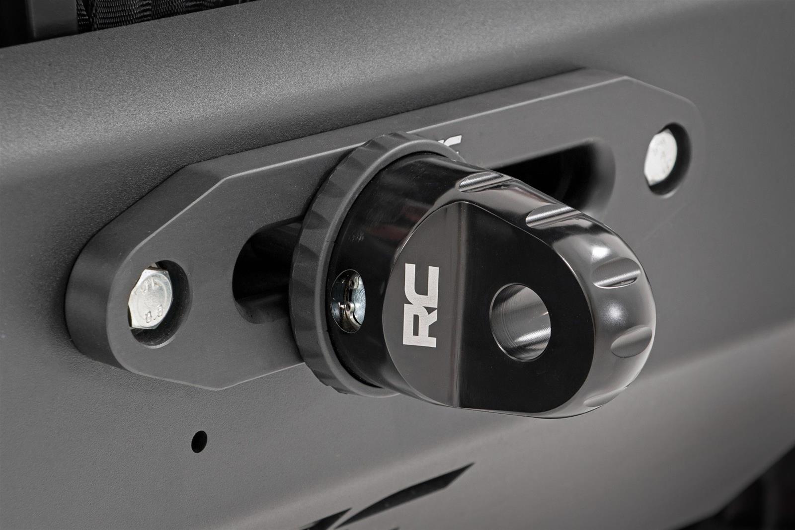 Rough Country RS157A D-Ring Shackle Kit - 2" Receiver Hitch Mount, 41,000 Lb Capacity 6 thumbnail image