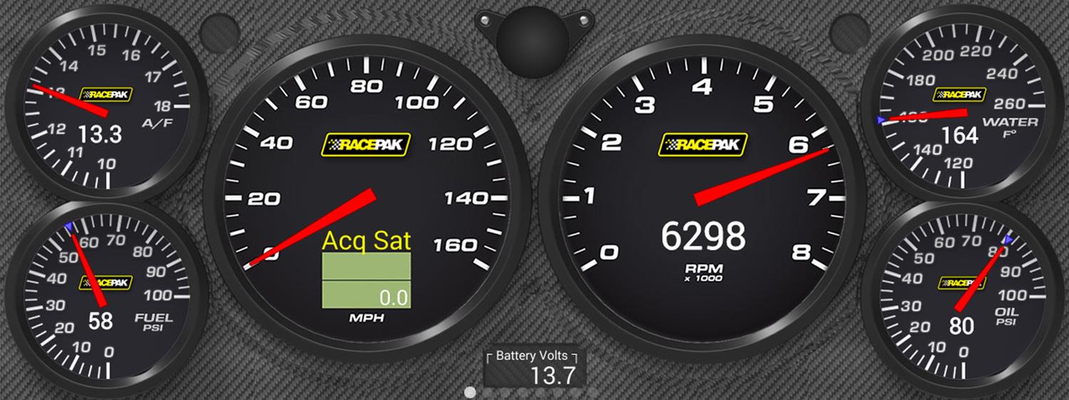 Racepak Data Systems 250-DS-686 Racepak 6.86 in. Displays | Summit Racing