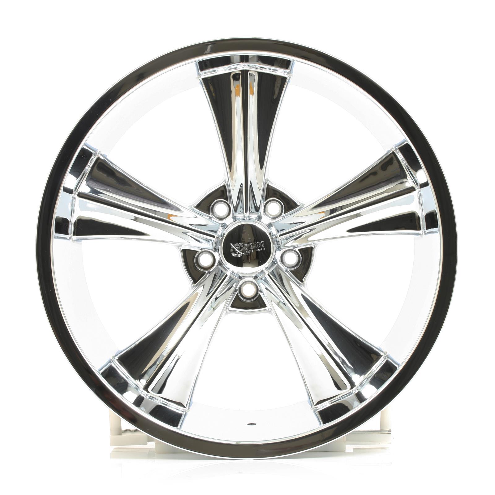 Rocket Racing Wheels R14-2106155 Rocket Racing Booster Chrome