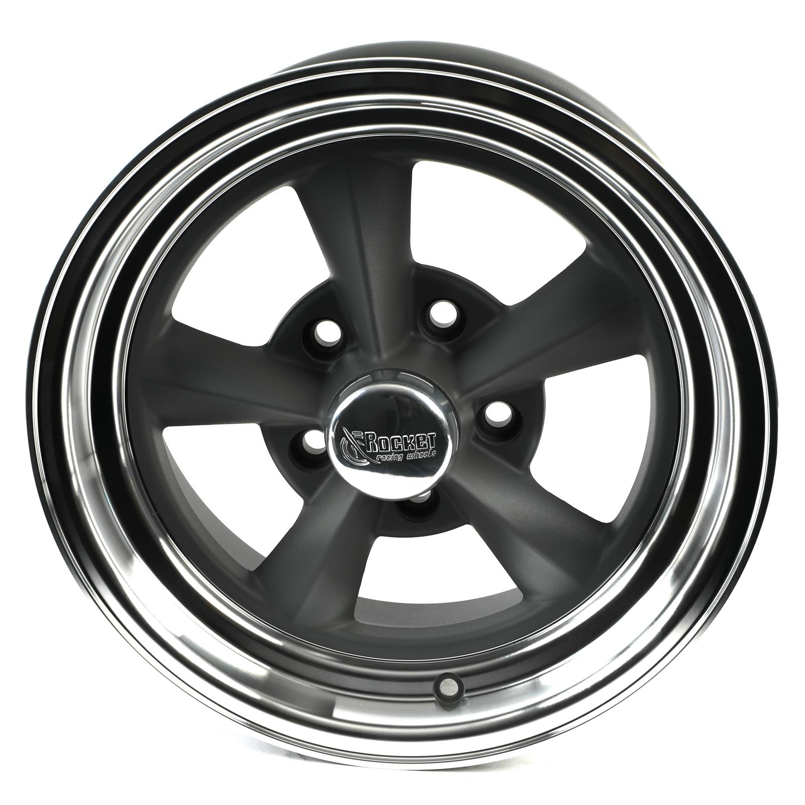 Rocket Racing Wheels R23-566135 Rocket Racing Fuel Gray Wheels