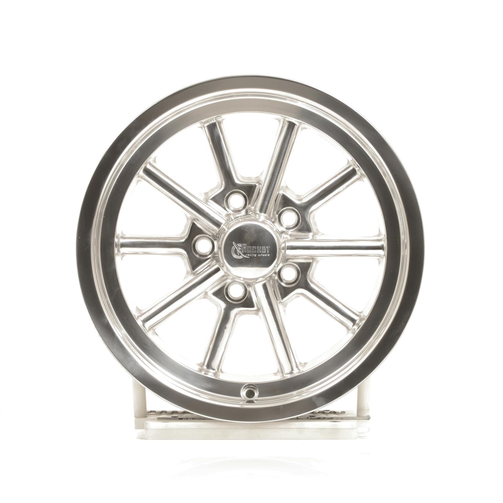 Rocket Racing Wheels R41-546522 Rocket Racing Launcher Polished