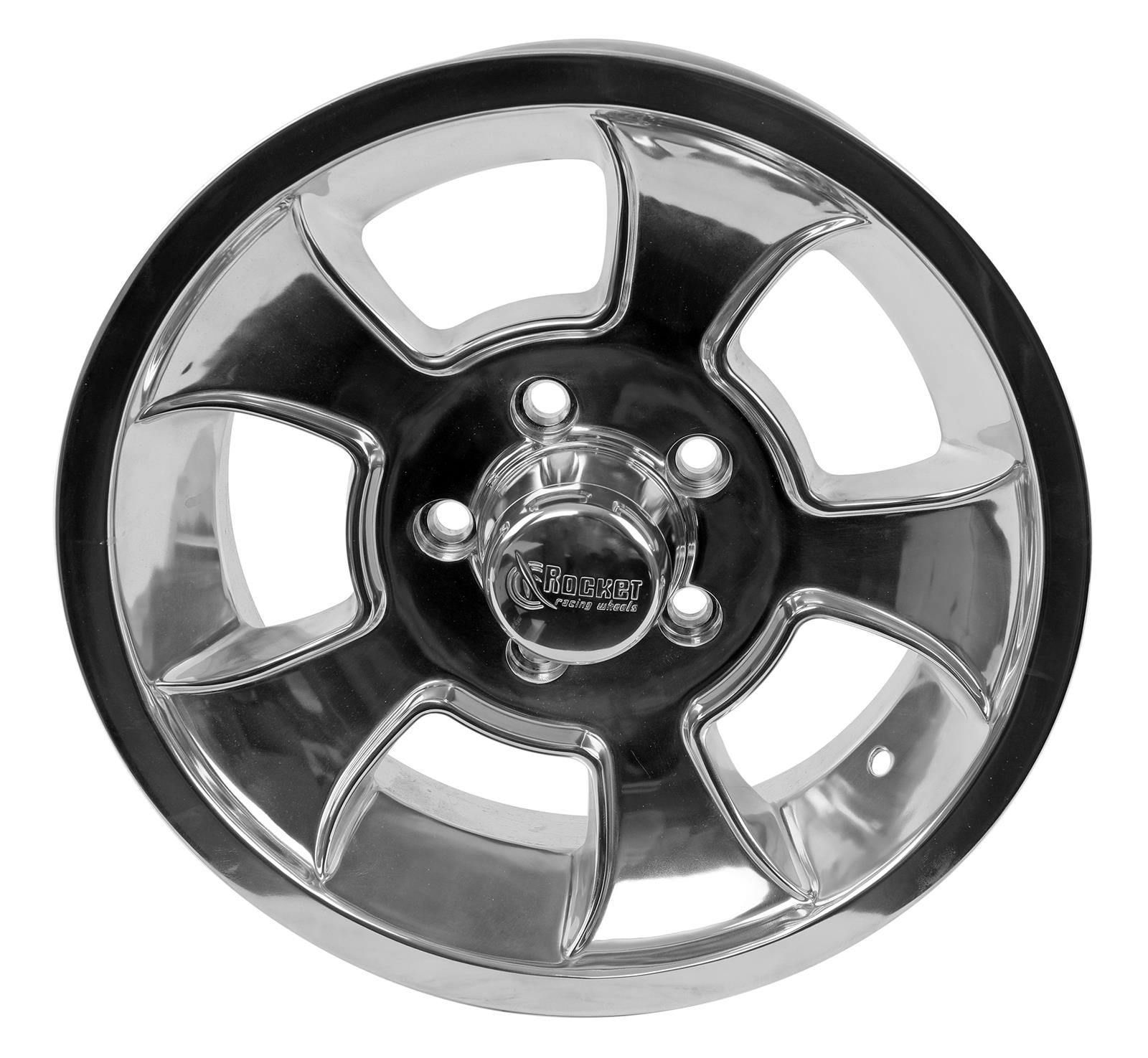 Rocket Racing Wheels R61-546122 Rocket Racing Injector Polished
