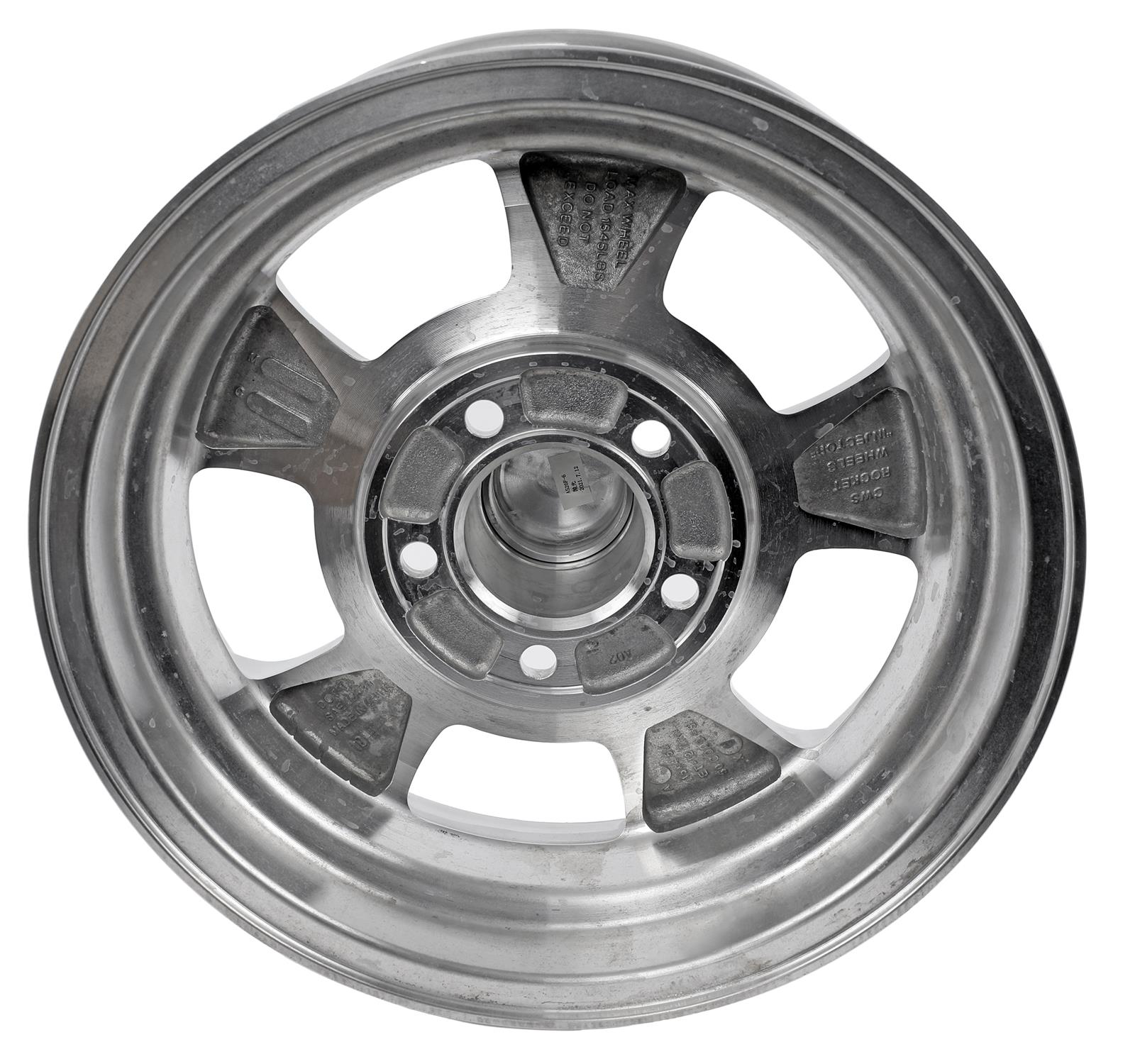 Rocket Racing Wheels R61-546122 Rocket Racing Injector Polished
