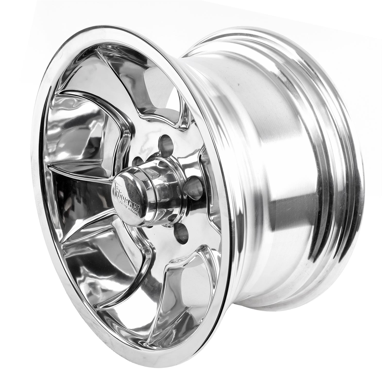 Rocket Racing Wheels R61586137 Rocket Racing Injector Polished Wheels