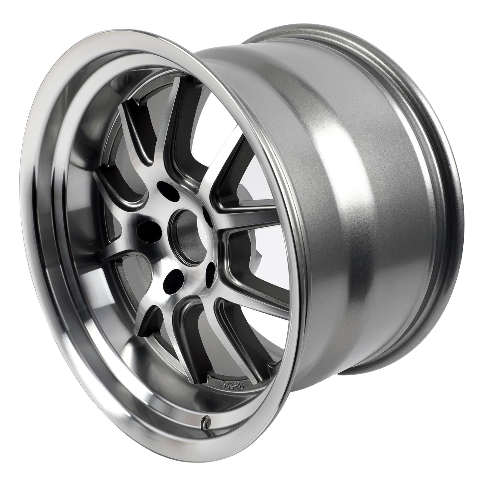 Rocket Racing Wheels TTR19-8116165 Rocket Racing Attack Titanium Machined  Wheels | Summit Racing