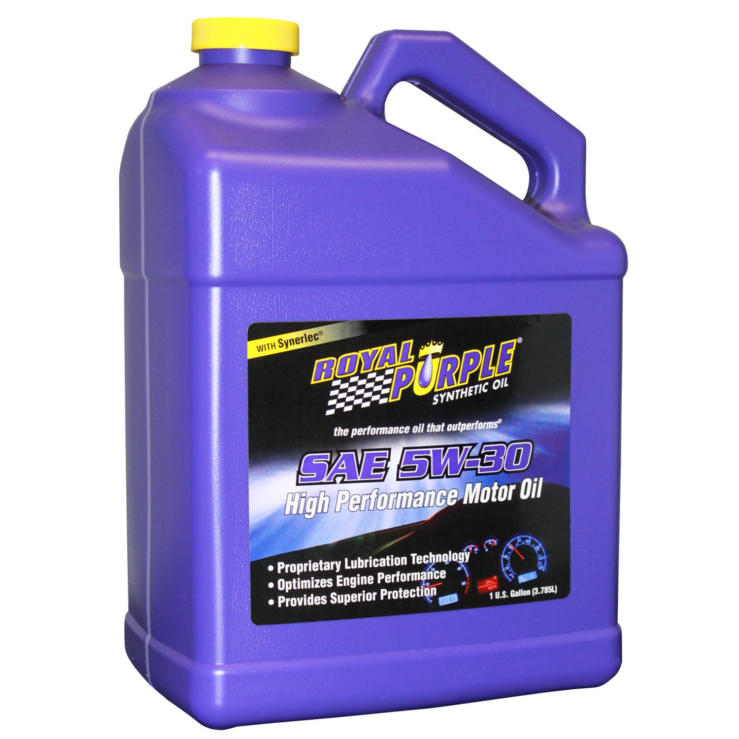 Royal Purple High Performance Motor Oil 5W-30 Premium Synthetic