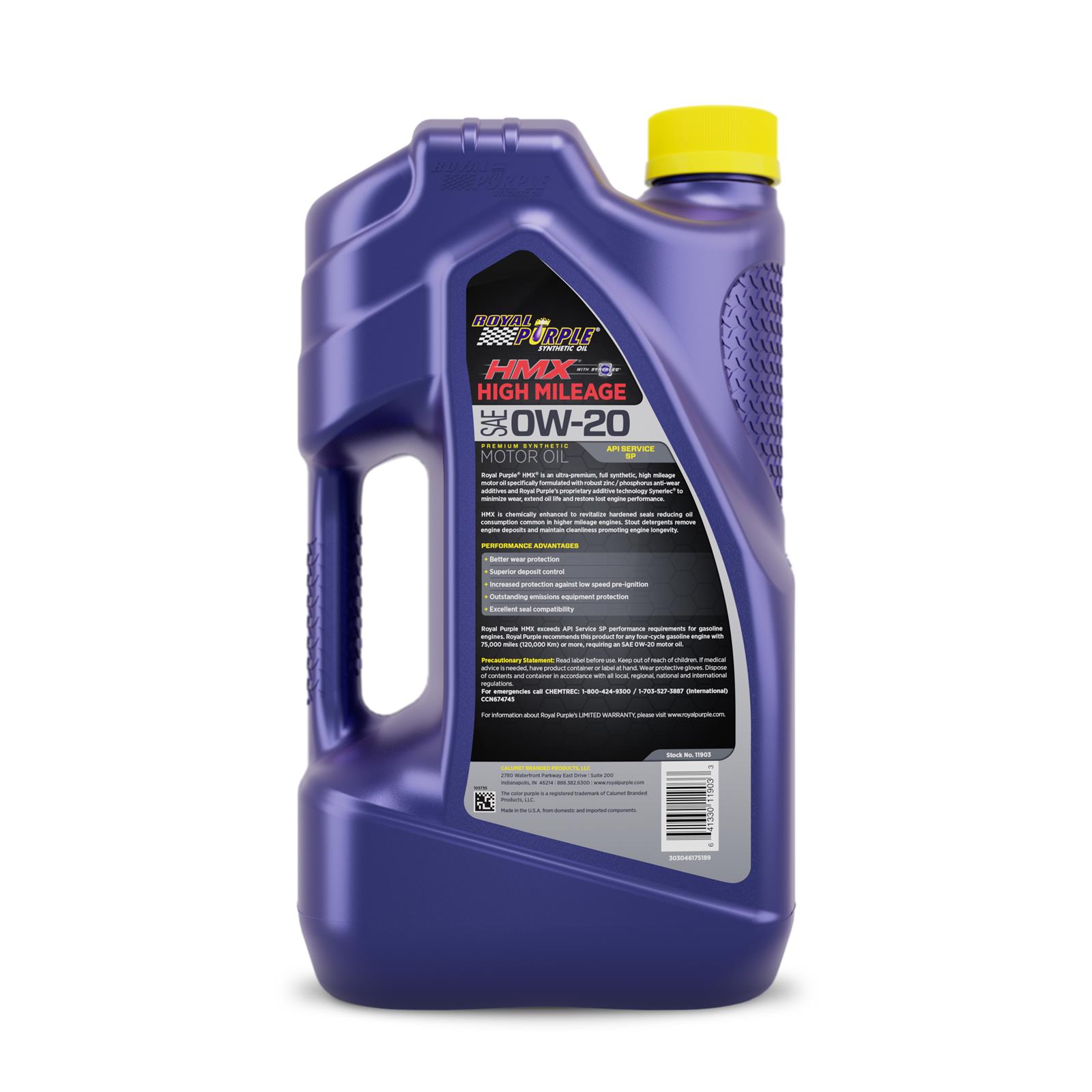 Royal Purple HMX 0W20 Motor Oil 11903 (5 Qt) Royal Purple HMX 0W20 Motor Oil 11903 (5 Qt)