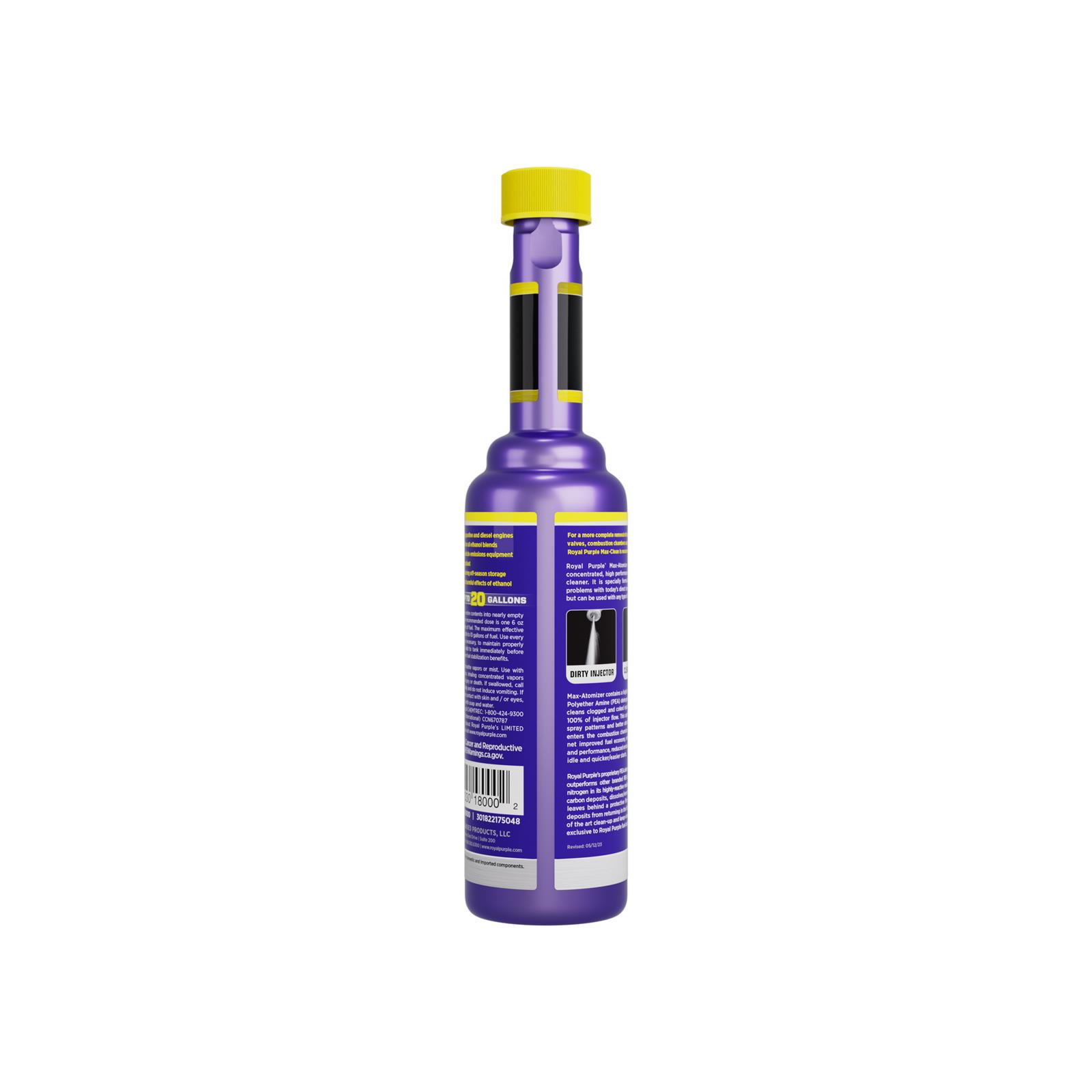 Royal Purple Max-Atomizer Fuel Injector Cleaner 18000 System Additive, Cleaner, Unscented, 6 oz., Each thumbnail 2