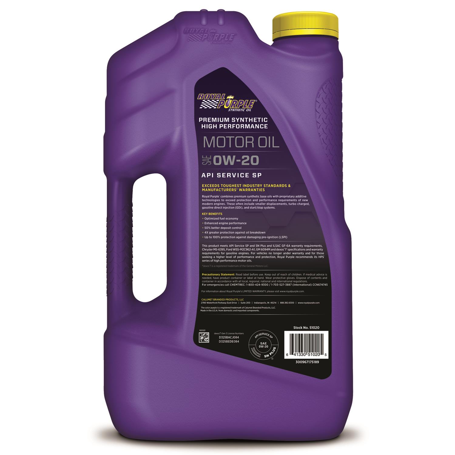 Royal Purple 51016 Royal Purple Premium High Performance Motor Oil ...