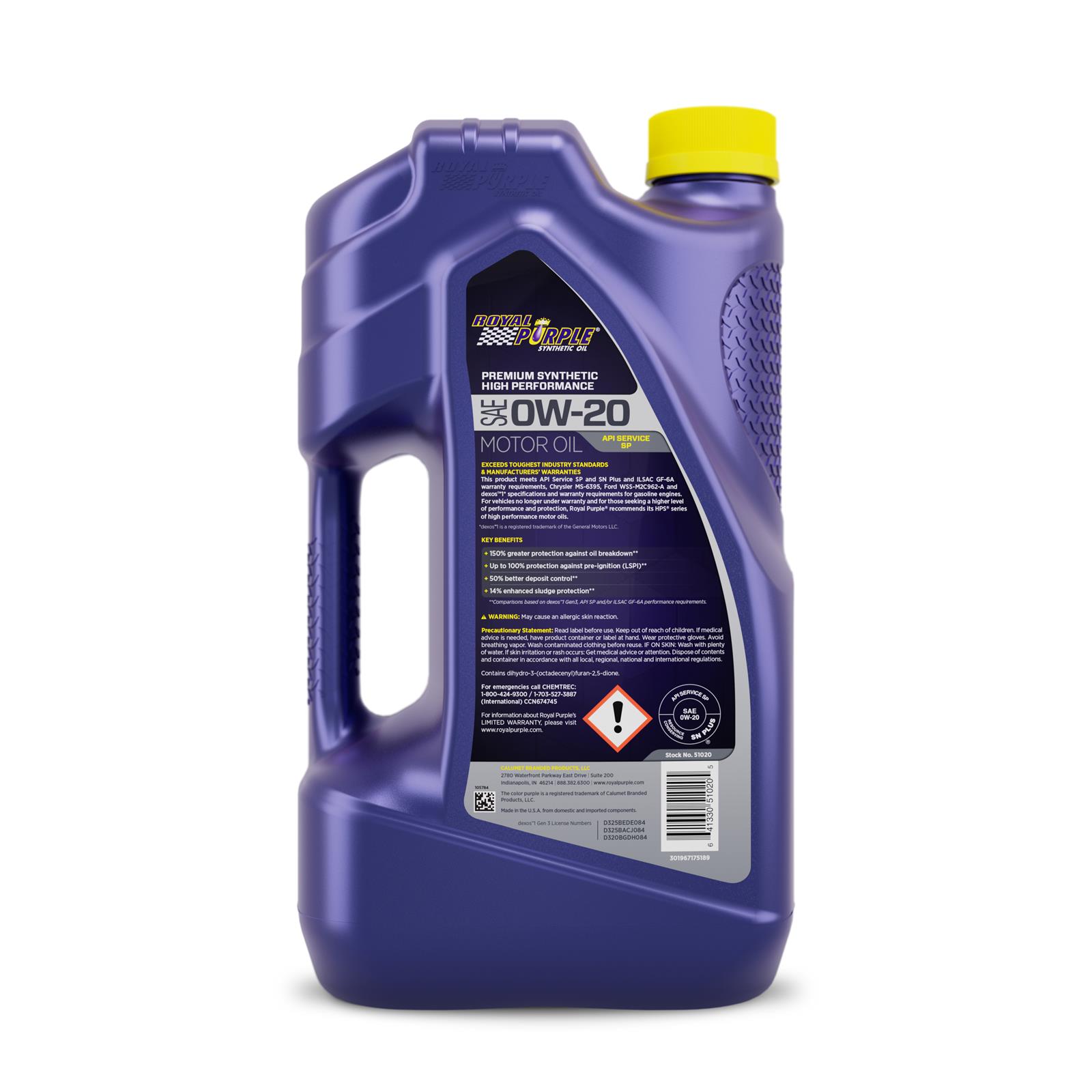 Royal Purple 51020 Royal Purple Premium High Performance Motor Oil