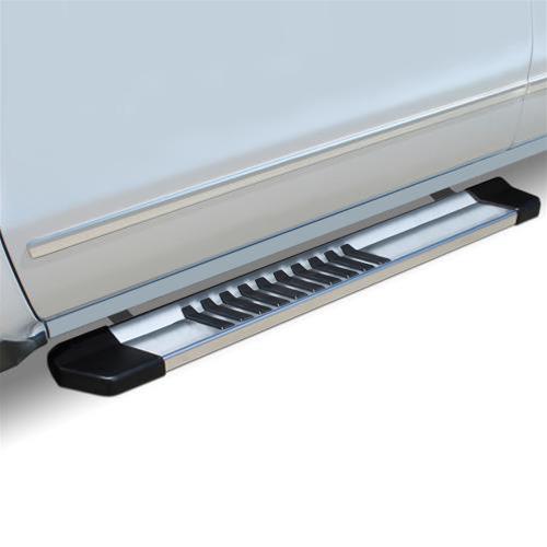 Raptor Series 6 in. OEM-Style Aluminum Running Boards 1701-0016 Boards, OEM-Style, Aluminum, Natural, Standard Cab, Chevrolet, GMC, Pair