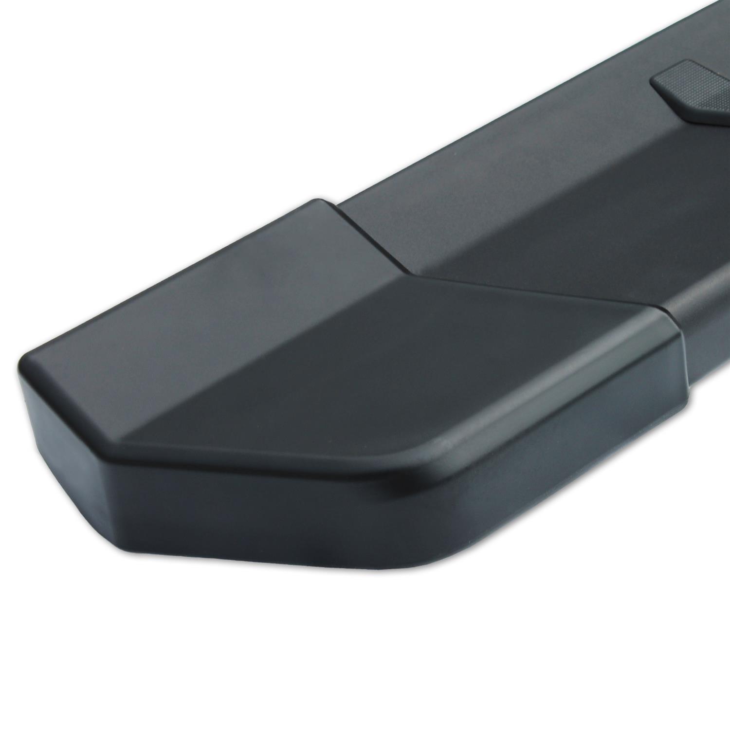 Raptor Series 6 in. OEM-Style Slide Track Oval Running Boards for 1999-2016 F-250 SUPER DUTY, F-350 DUTY - 1703-0343BT Boards, Tread Step, OEM-Style, Aluminum, Black, Textured, Extended Cab, Ford, Pair thumbnail 9