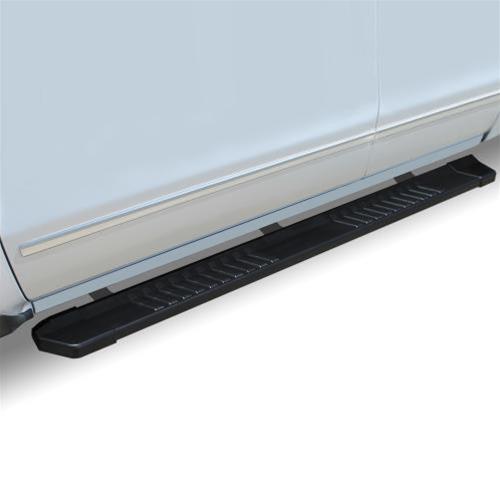 Raptor Series 6 in. OEM-Style Aluminum Running Boards for 2005-2025 FRONTIER - 1707-0589BT Boards, OEM-Style, Aluminum, Black Textured, Crew Cab, Nissan, Pair