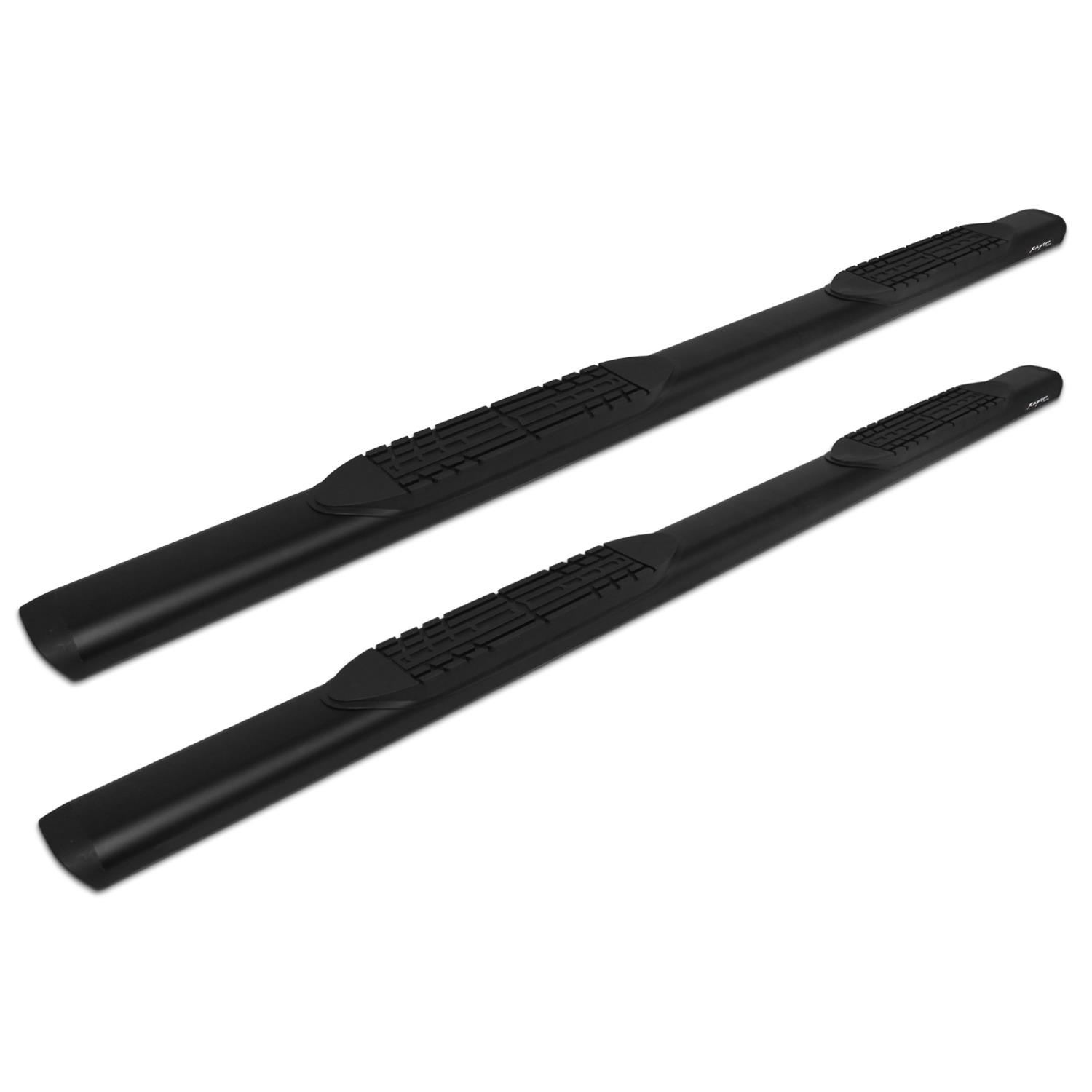 Raptor Series 5 in. Slide Track Oval Running Boards for 2022-2025 TUNDRA - 2004-0142BT Boards, Tread Step, Aluminum, Black, Textured, Crew Cab, Toyota, Pair thumbnail 9