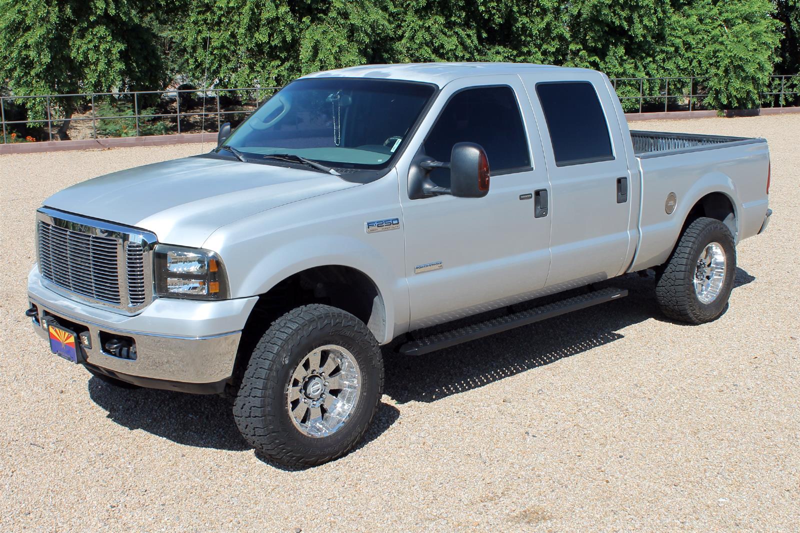 Raptor Series 6.5 in. Sawtooth Slide Track Running Boards for 1999-2016 F-250 SUPER DUTY, F-350 DUTY - 2103-0343BT Boards, Tread Step, Aluminum, Black, Textured, Extended Cab, Ford, Pair