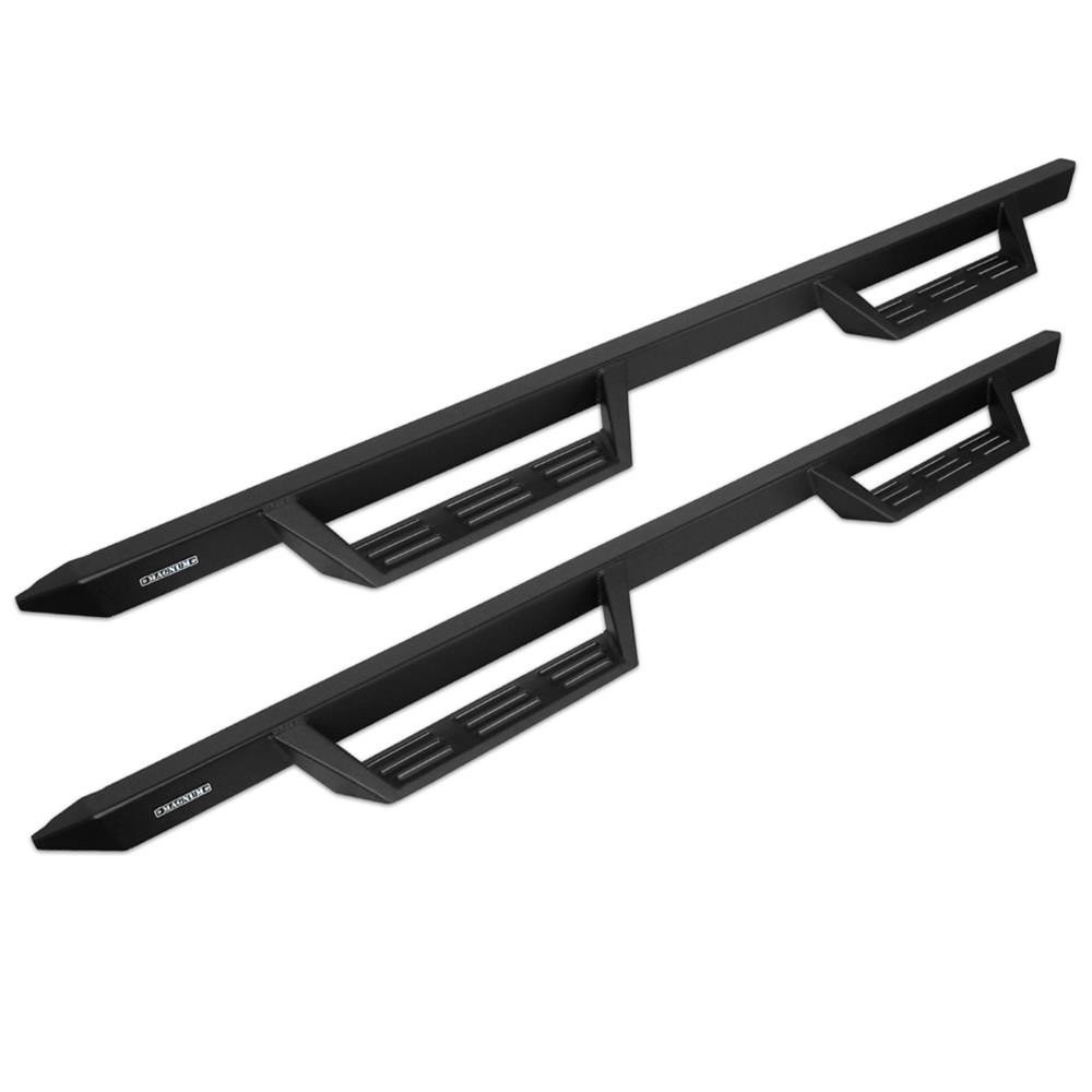 Raptor Series Magnum RT Gen 2 Drop Steps for 2021-2025 BRONCO - GTS12FD Step Bars, 2, Steel, Black Powdercoated, Ford, Pair