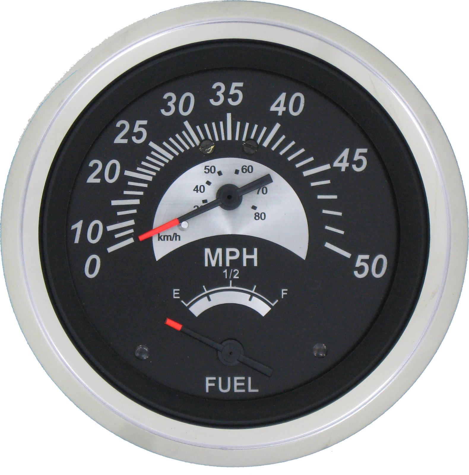 Sierra Marine 69073FP Sierra Marine Black Sterling Series Gauges