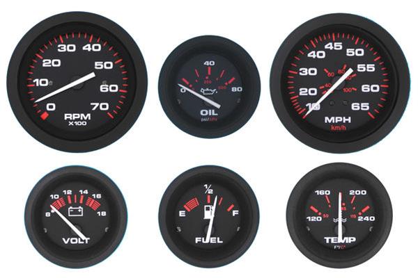 Sierra Marine 69709P Sierra Marine Amega Series Gauge Kits | Summit Racing