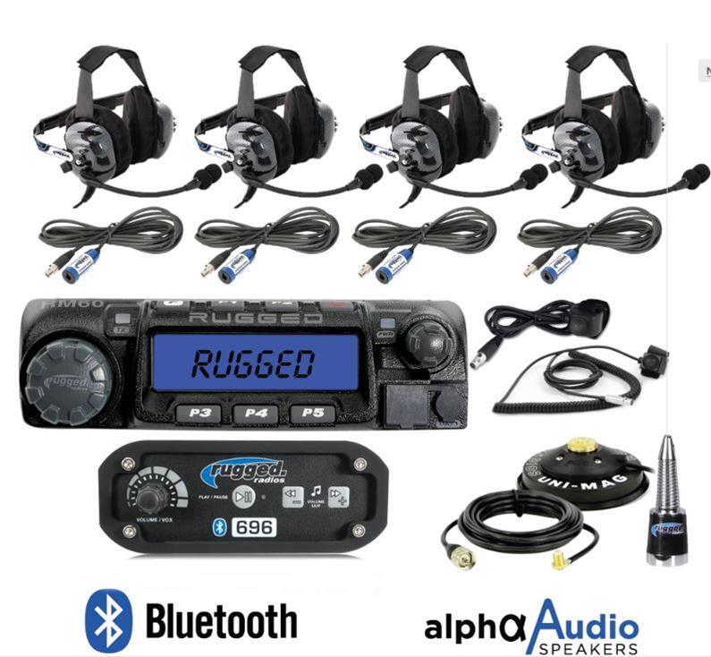 Rugged Radios 6964PBTU60W Rugged Radios RP696 System and